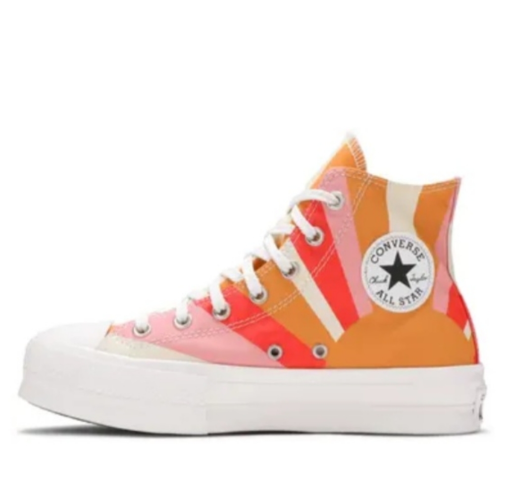 Converse Chuck Taylor High Summer Spirit Platform Hi-Top Sneaker 8.5 #571923C - Picture 3 of 16